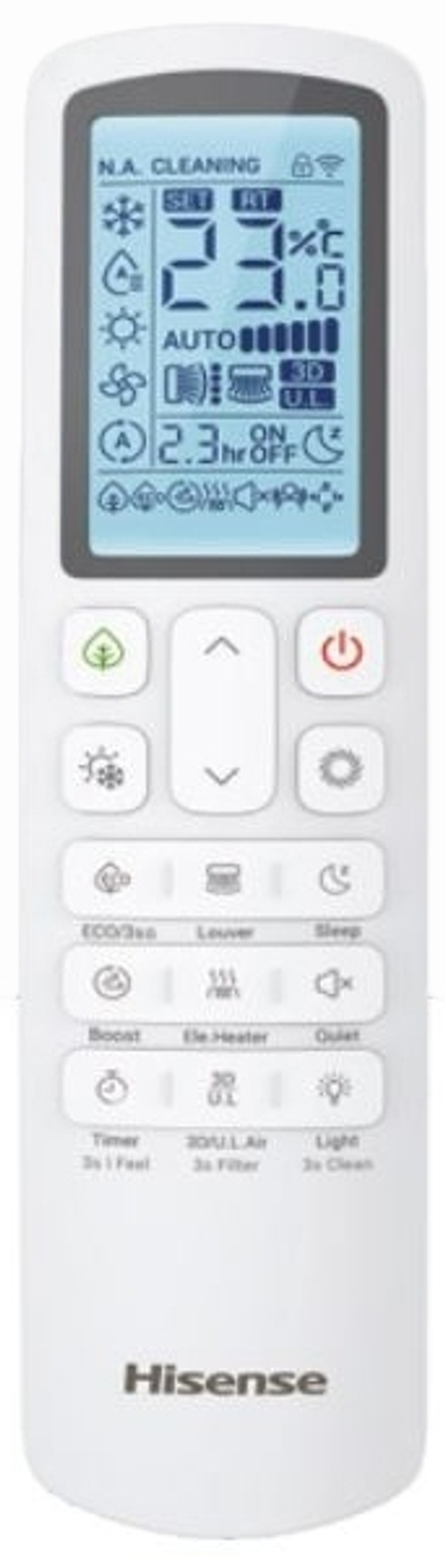 Сплит-система кондиционер кассетный Hisense ACT-12UR4RCC8/AUW-12U4RS8 на 30 м²