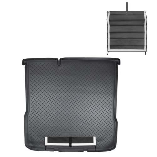 Коврик в багажник Norplast для Chevrolet Aveo в кузове SD 2011-, Черный,SD, арт.NPL-P-12-03-AP