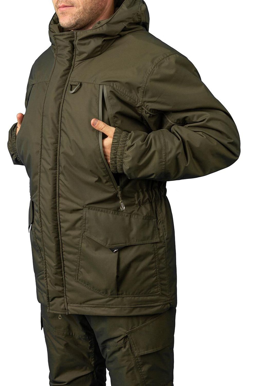 Костюм Скат Осень (-15) (нейлон, хаки) GRAYLING