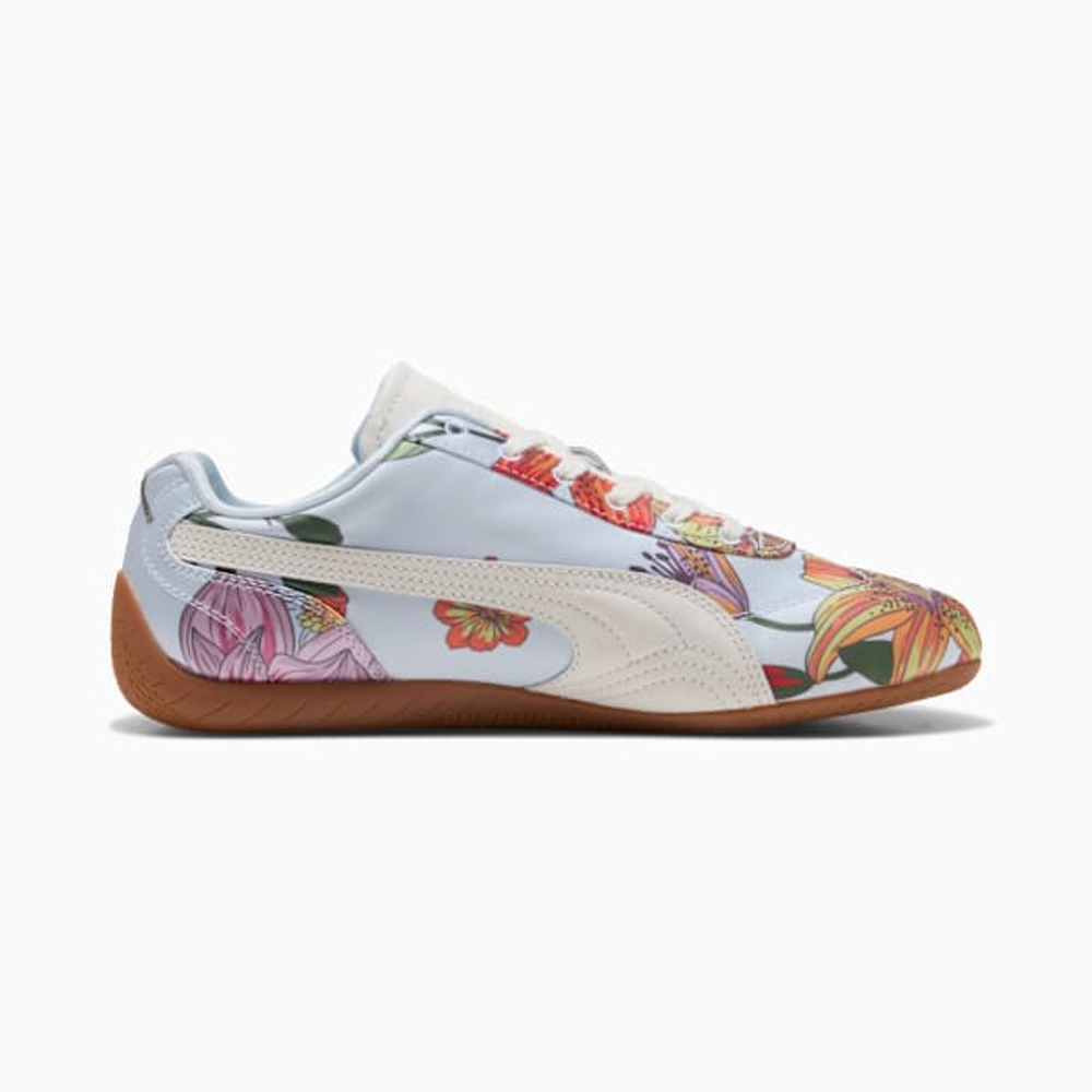 PUMA Кроссовки унисекс Speedcat Silky, белый/синий