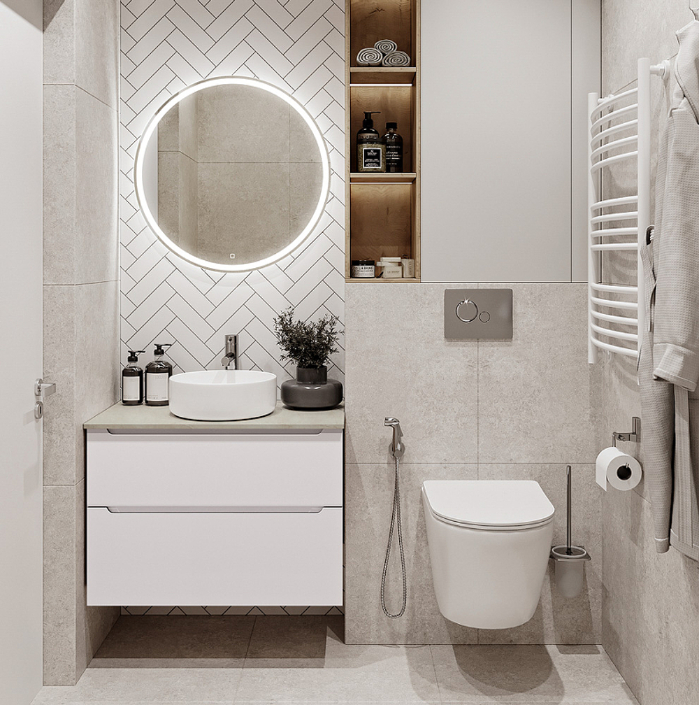 Тумба под раковину BelBagno Etna-H60 90 ETNA-H60-900-2C-SO-BL-P подвесная Bianco Lucido