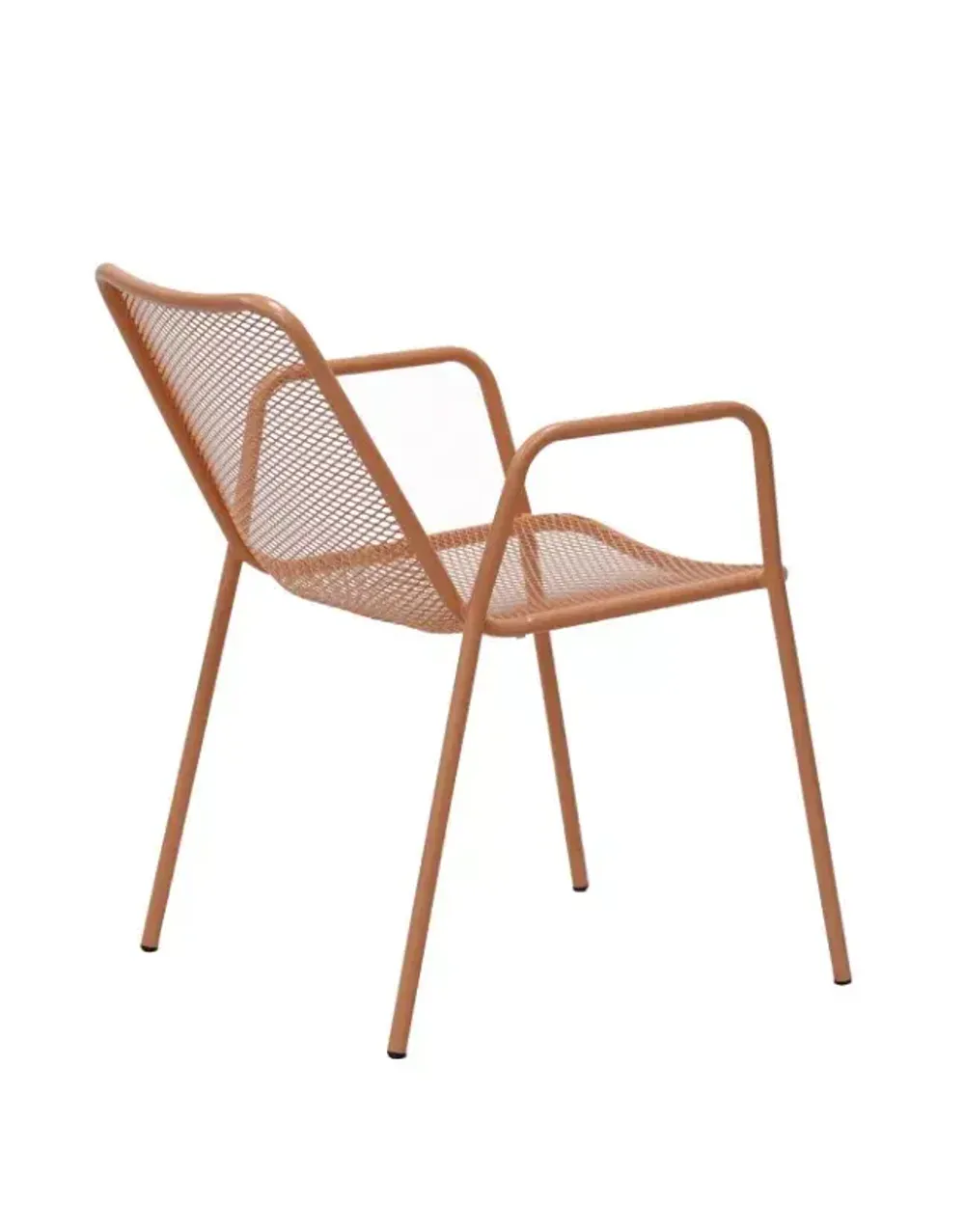 "Зевс" стул стальной, цвет темно-коралловый