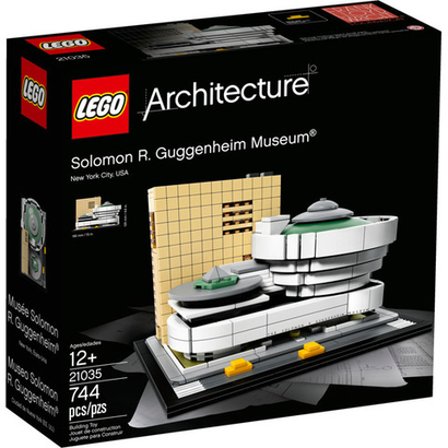 LEGO Architecture: Музей Соломона Гуггенхайма 21035