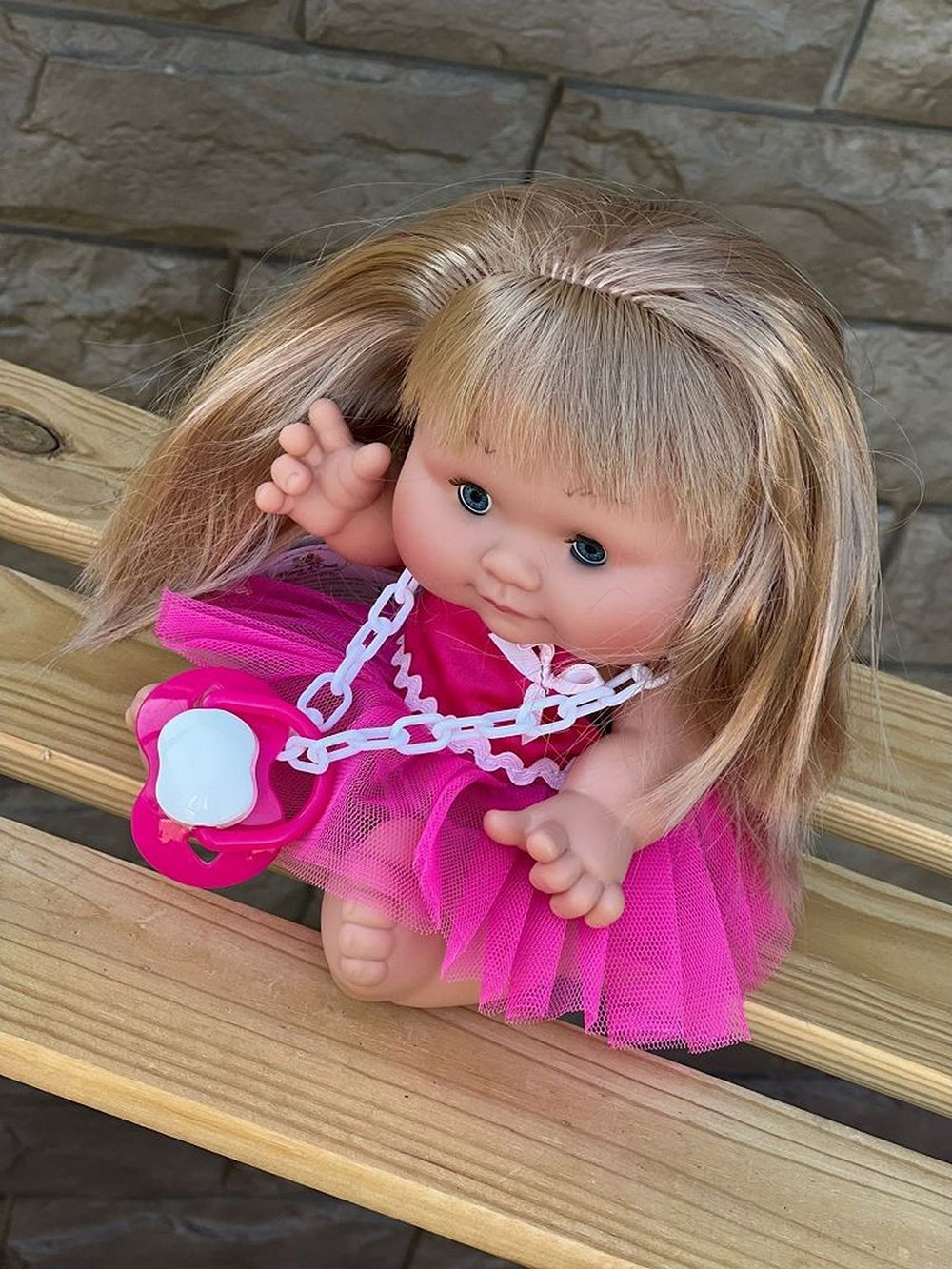 Пупс Nines 26см PEPOTE с закрывающими глазками (N804C2)