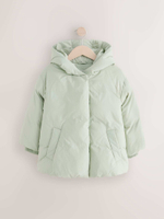 Куртка утепленная с капюшоном для девочки Next E25-189, Мятный