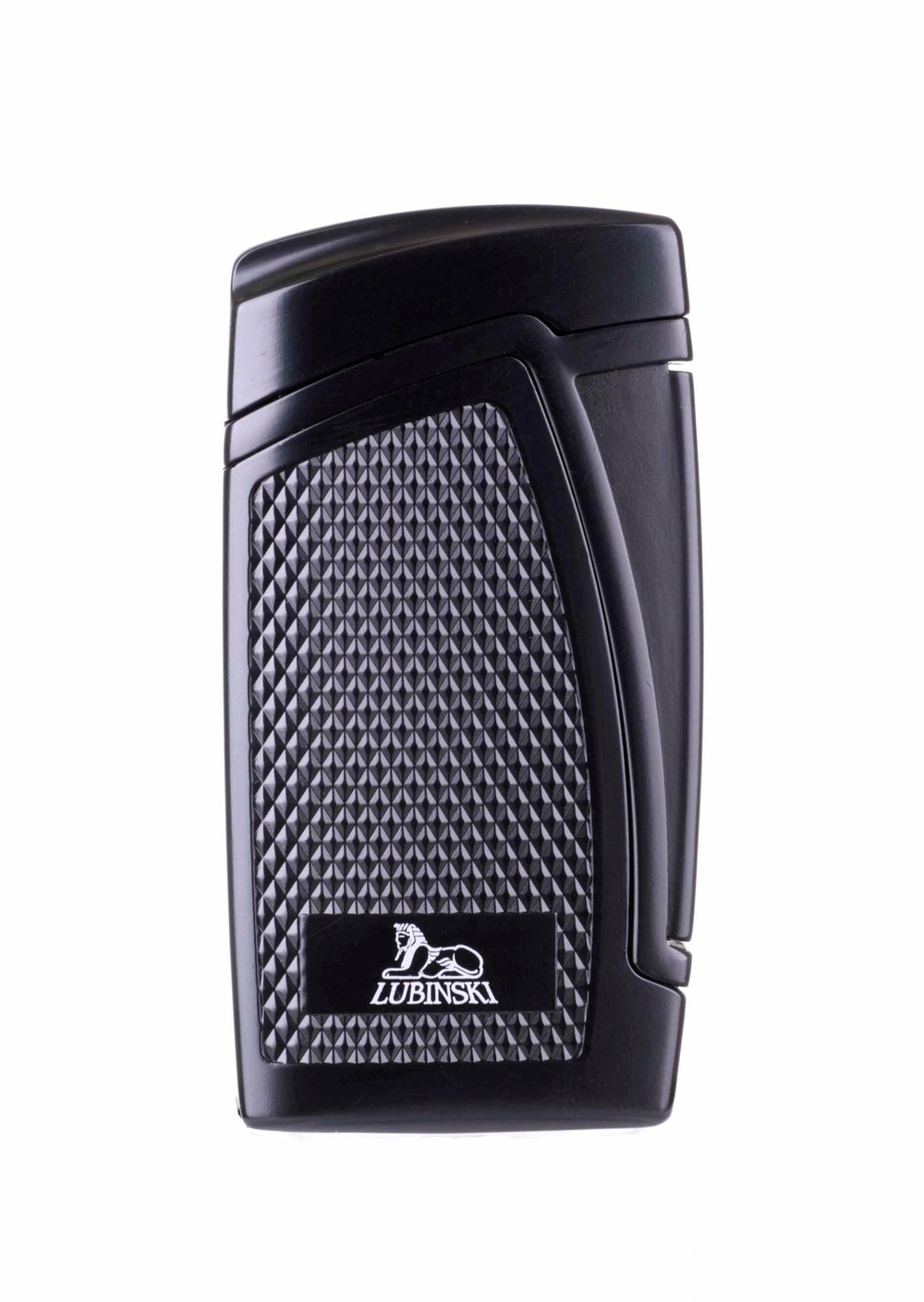 Зажигалка Lubinski "Дрэгон" турбо, двойное пламя, черная