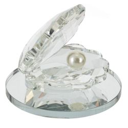 GAEM Фигурка декоративная "Жемчужина в раковине", L6 W6 H4,5 см