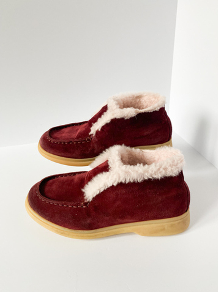 Замшевые ботинки Loro Piana, 27