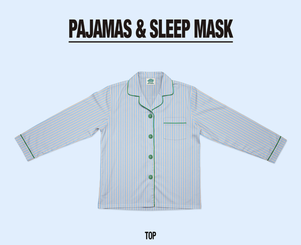 Мерч ATEEZ POP-UP '8ROOM' - PAJAMAS & SLEEP MASK
