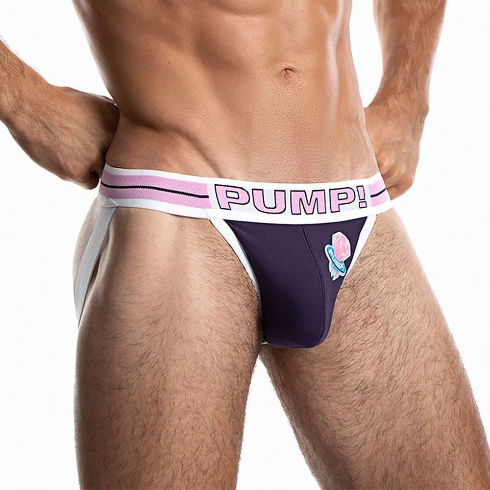 Мужские трусы джоки фиолетовые PUMP! PURPLE SPACE CANDY JOCK PU008