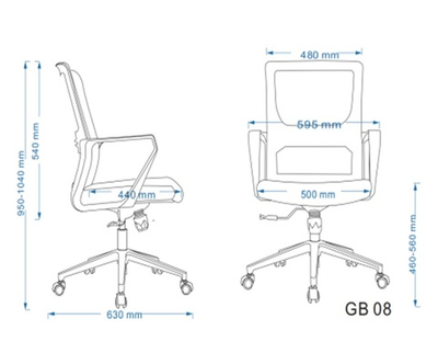 Кресло офисное GB08