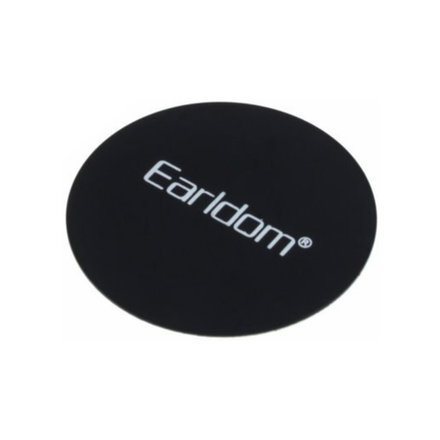 Металлическая пластина в чехол Earldom ET-EH87, круг, черный