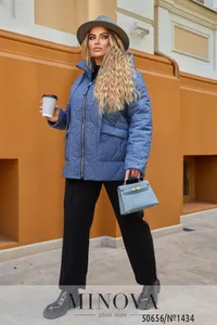 Куртка 1434-джинс Minova