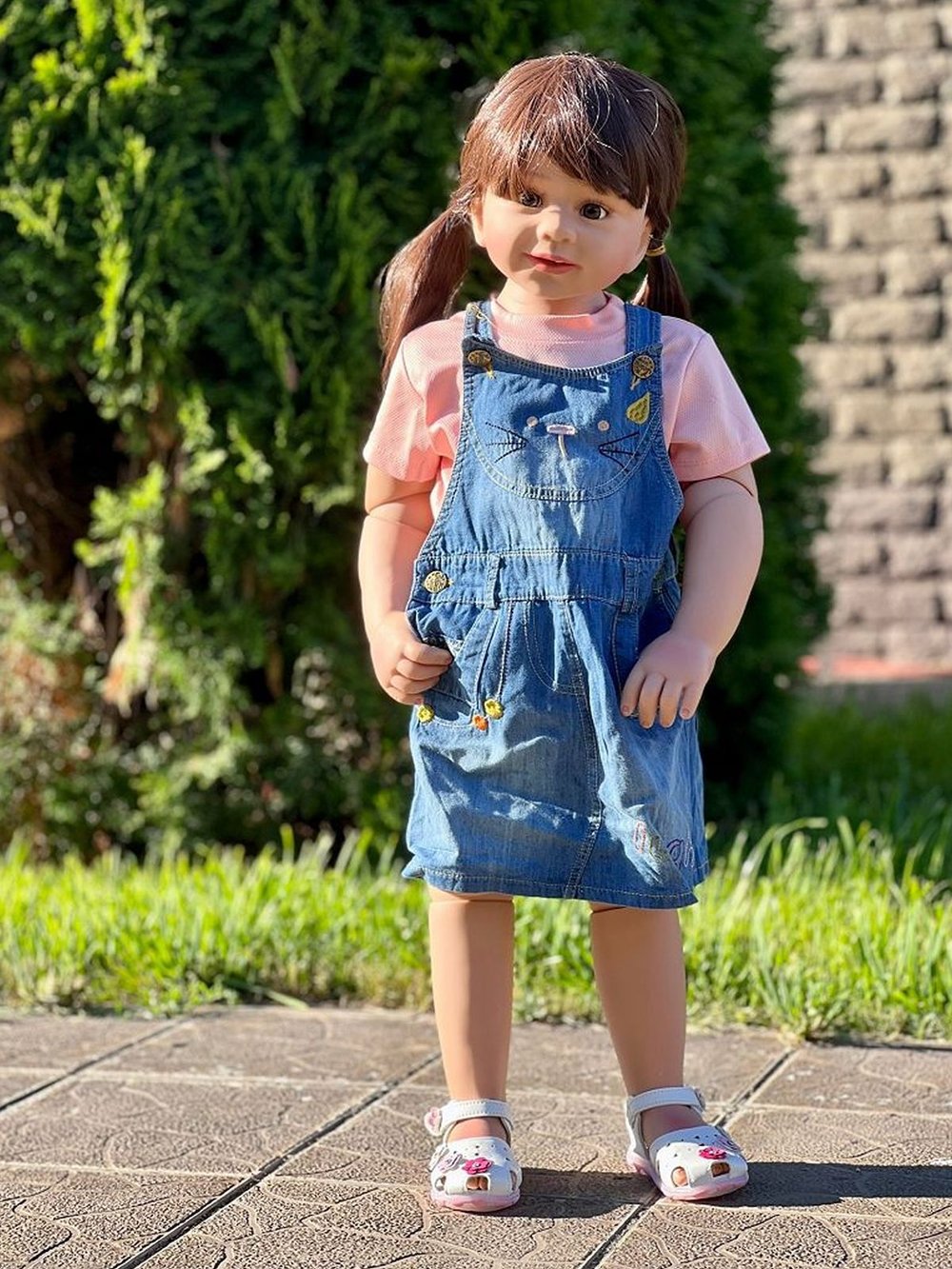 Кукла Реборн ростовая 85см в пакете (FA-257A)