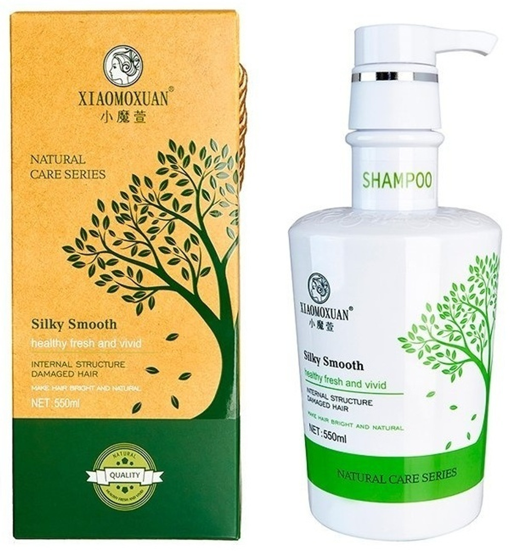 Xiaomoxuan Silky Smooth Healthy Collagen 550 ml (шампунь)
