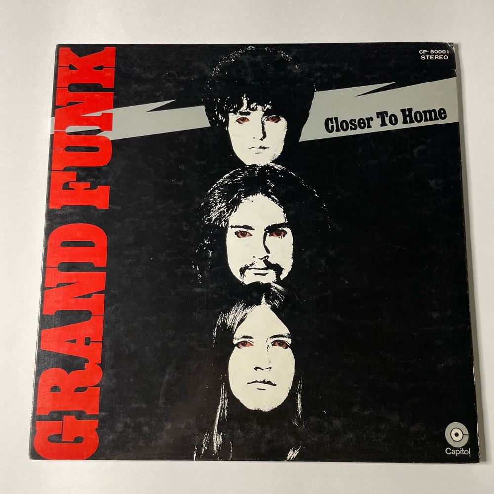 Винтажная виниловая пластинка LP Grand Funk Railroad Closer To Home (Japan 1970) (No Obi)