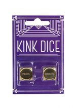 Золотистые игральные кубики Kink Dice