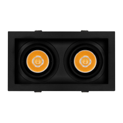Светильник MS-VORTEX-BUILT-S210x117-2x20W Day4000 (BK-BK, 20 deg, 230V) (Arlight, IP20 Металл, 5 лет) 058440