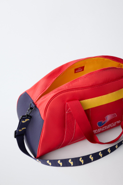 ZARA СУМКА-БОУЛИНГ JOMA© MUNDIAL ESPAÑA, КРАСНЫЙ