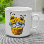 Набор детской посуды 3 предмета форма Идиллия Пчелы