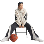 Баскетбольная толстовка adidas Basketball 3-Stripes Fleece Sweatshirt White