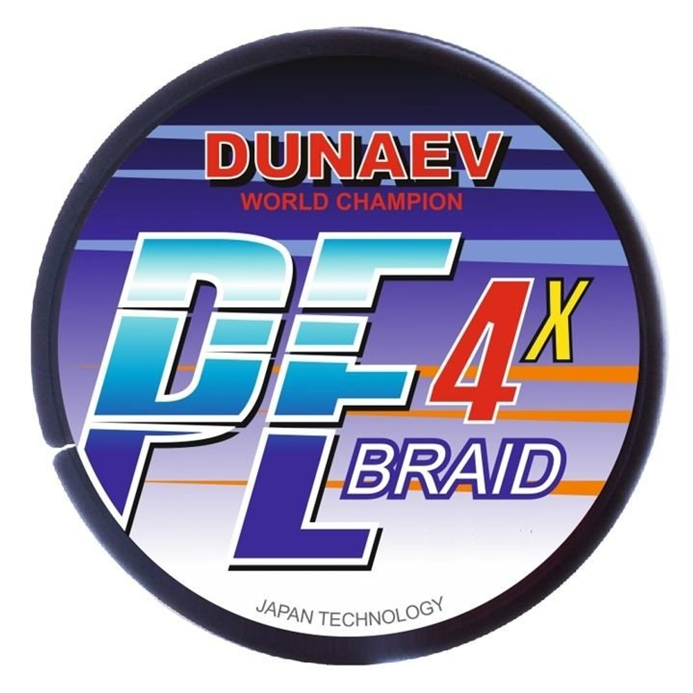 Шнур DUNAEV BRAID PE X4 150m 0.08мм