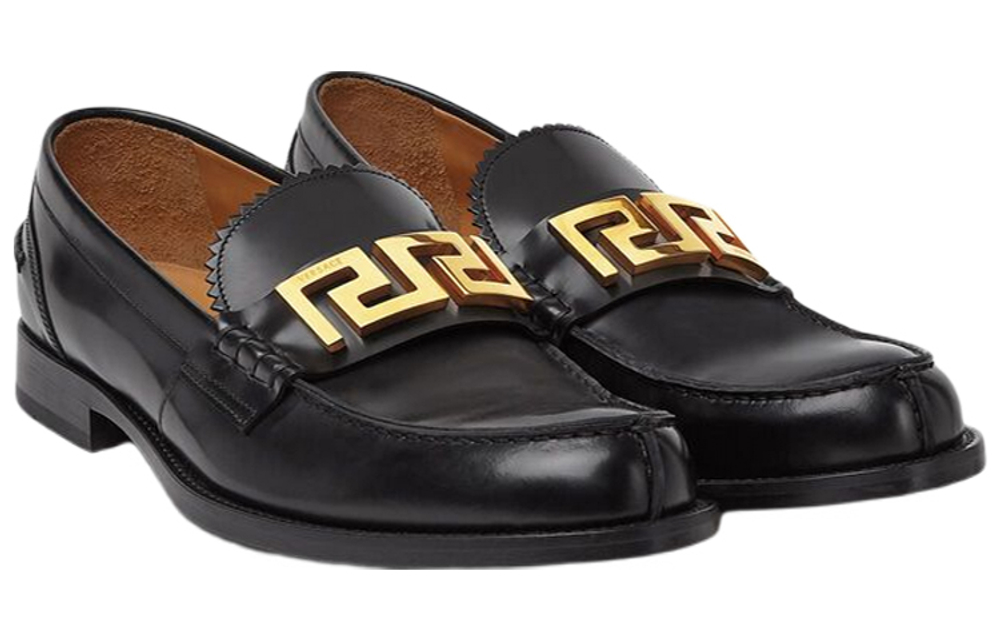 VERSACE Greca Loafer "Black Gold"