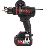 Дрель аккумуляторная KRESS KUC35 20V 4Ах2 ЗУ 6А кейс