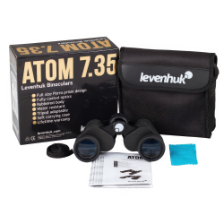 Бинокль Levenhuk Atom 7x35 - Комплект поставки