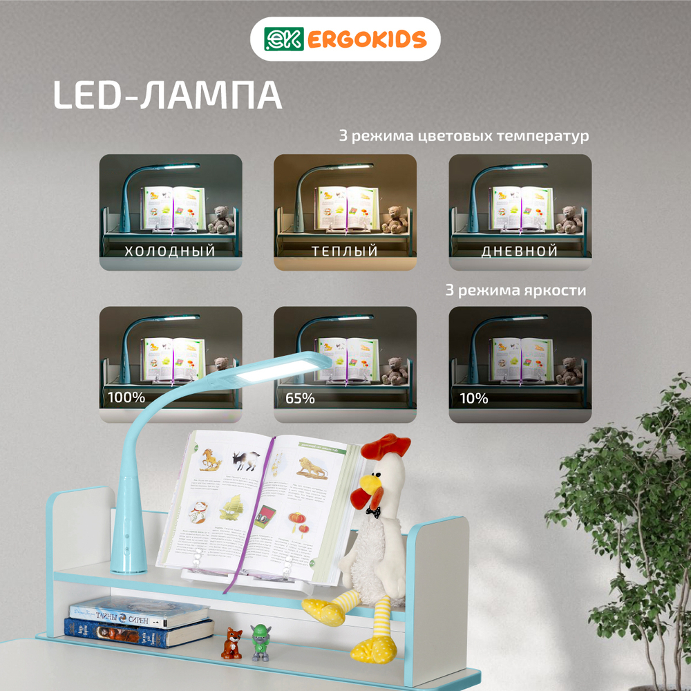 Детский стол и стул Ergokids Kitty BD-24