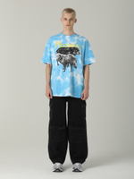Мужские Джинсы (Regular Fit) Tapered Balloon Leg Charcoal