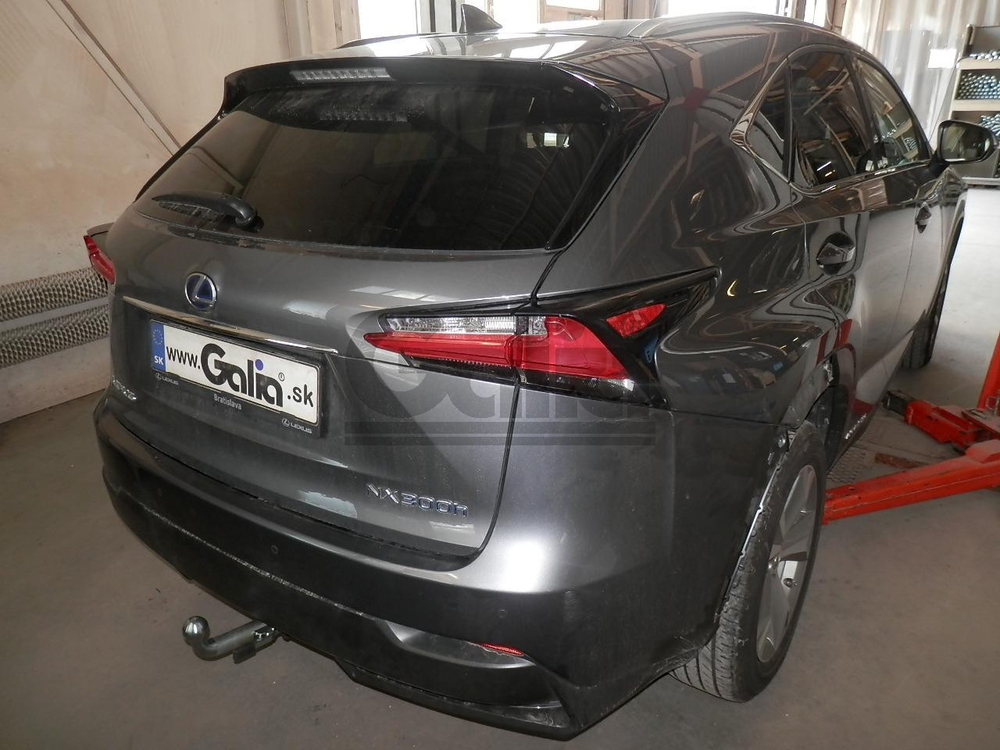 Фаркоп оцинкованный Galia L027C для LEXUS NX 300H, NX 300 2014-(паспорт и сертификат в комплекте)(без электрики)