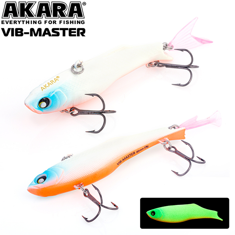 Воблер Akara раттлин Vib-Master 85 мм 19 гр. (2/3 oz 3,3 in) A 7