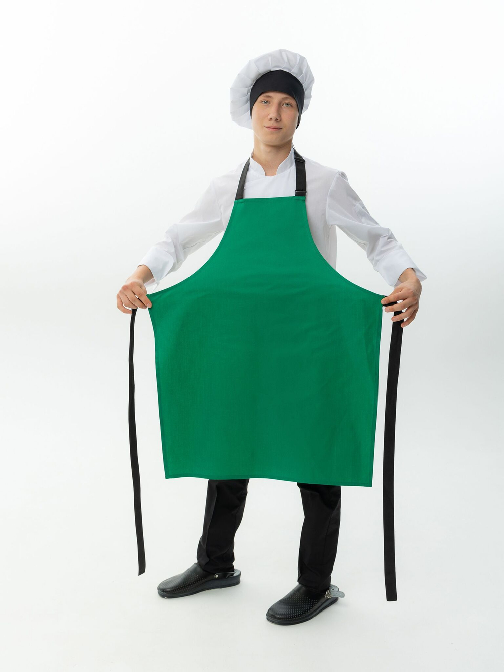 Фартук с грудкой "КУХНЯ"