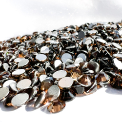 Стразы CR Smoked Topaz SS20 коричневые холодной фиксации