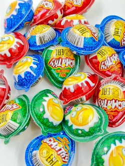 Жевательная резинка с начинкой Всмятку