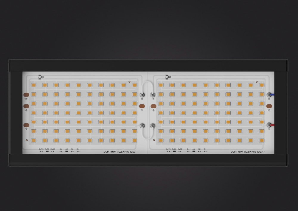 Светильник LED 40Вт 5000К 6800Лм IP67 244х94х100мм Awax II U1 GL DARKLUM