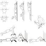 Турник дверной Sportage Power Gym (нагрузка до 100 кг)