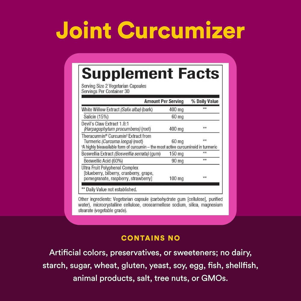 Natural Factors, CurcuminRich, средство для суставов на основе куркумина, 60 вегетарианских капсул