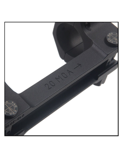 Быстросъемный кронштейн на едином основании Recknagel ERA TAC на кольца D30mm, высота 15mm 20MOA T5013-2015