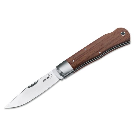 Складной нож Boker 01BO185 Lockback Bubinga c клинком из стали 440C, рукоять дерево (Бубинго)