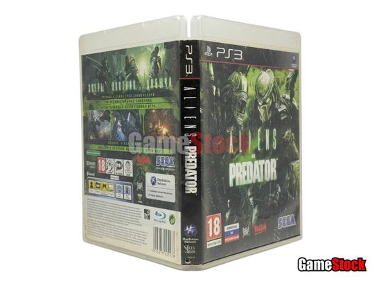 PS3 Aliens vs Predator / Чужой против Хищника (Б/У, Полностью на русском языке, BLES-00586)