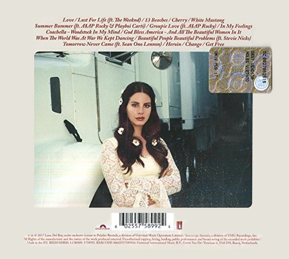 Lana Del Rey / Lust For Life (CD)