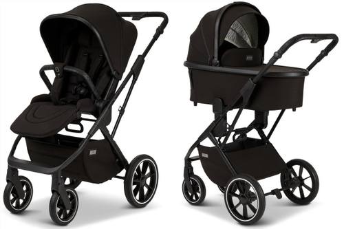 Коляска Moon Piu 2 в 1 Black