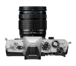 Беззеркальный фотоаппарат OM System OM-3 Kit серебристый + 12-45mm f/4.0 Pro, черный