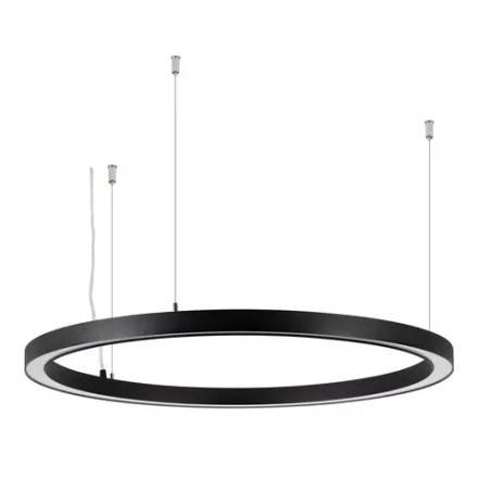 Светильник SP-CIRCLE-HANG-O3535-D800-45W Warm3000 (RAL9005, 120 deg, 230V) IP40 LED (Arlight, Алюминий) 049366