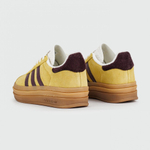 кроссовки Adidas Gazelle Bold Yellow / Brown Wmns IF5937