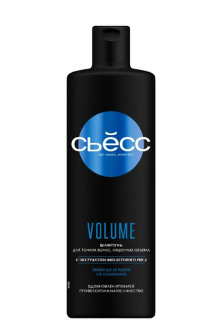 Сьесс Шампунь VOLUME COLLAGEN&LIFT д/тон, осл, волос 450 мл *3*