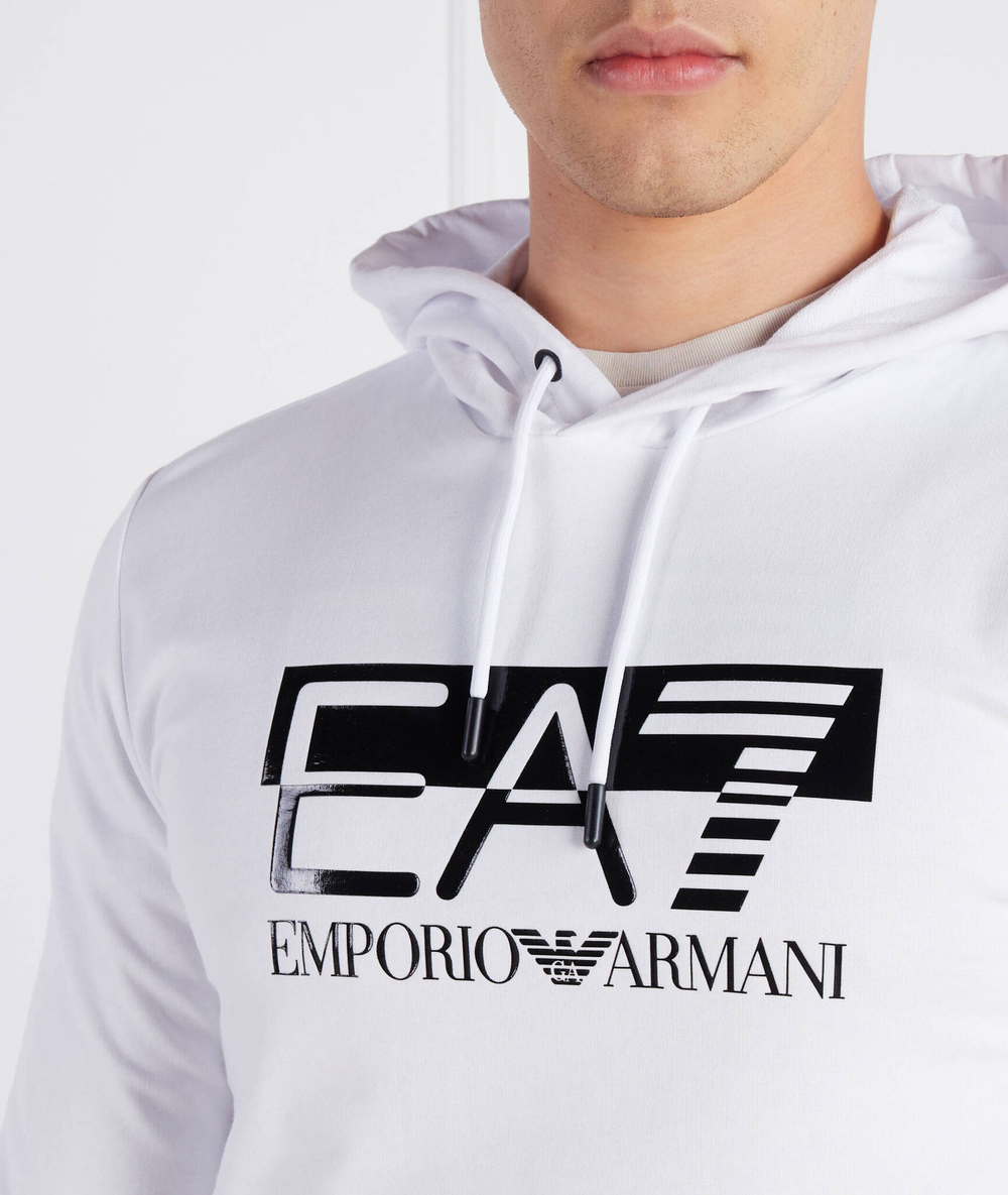 Худи EA7 - белый(6RPM62 PJ05Z)