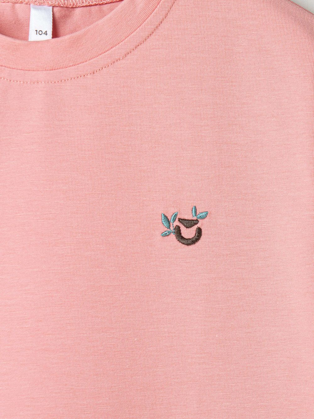 Комплект футболка оверсайз и велосипедки "Роза"